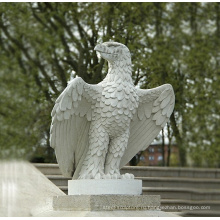 Садовый Декор в натуральную величину животного скульптура каменная скульптура Орла
